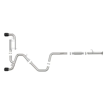 aFe Hyundai Veloster N 21-22 L4-2.0L (t) Takeda Cat-Back Exhaust System- Black Tips