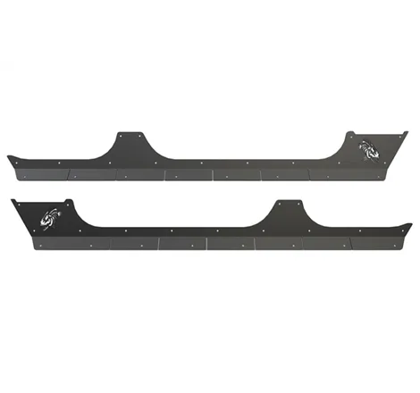 Fishbone Offroad 07-18 Jeep Wrangler JK 4 Door Rocker Guards Scale Armor