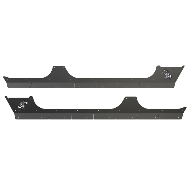 Fishbone Offroad 07-18 Jeep Wrangler JK 4 Door Rocker Guards Scale Armor