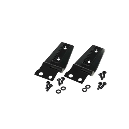 Kentrol 07-18 Jeep Wrangler JK Hood Hinge Pair - Powdercoat Black