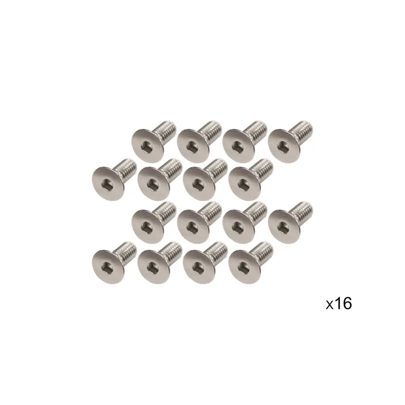 Kentrol 87-95 Jeep Wrangler YJ Windshield Bolts 16 Pack Stainless