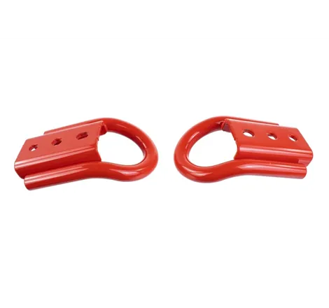 Ford Racing 21-23 Bronco Rear Tow Hook Pair - Red