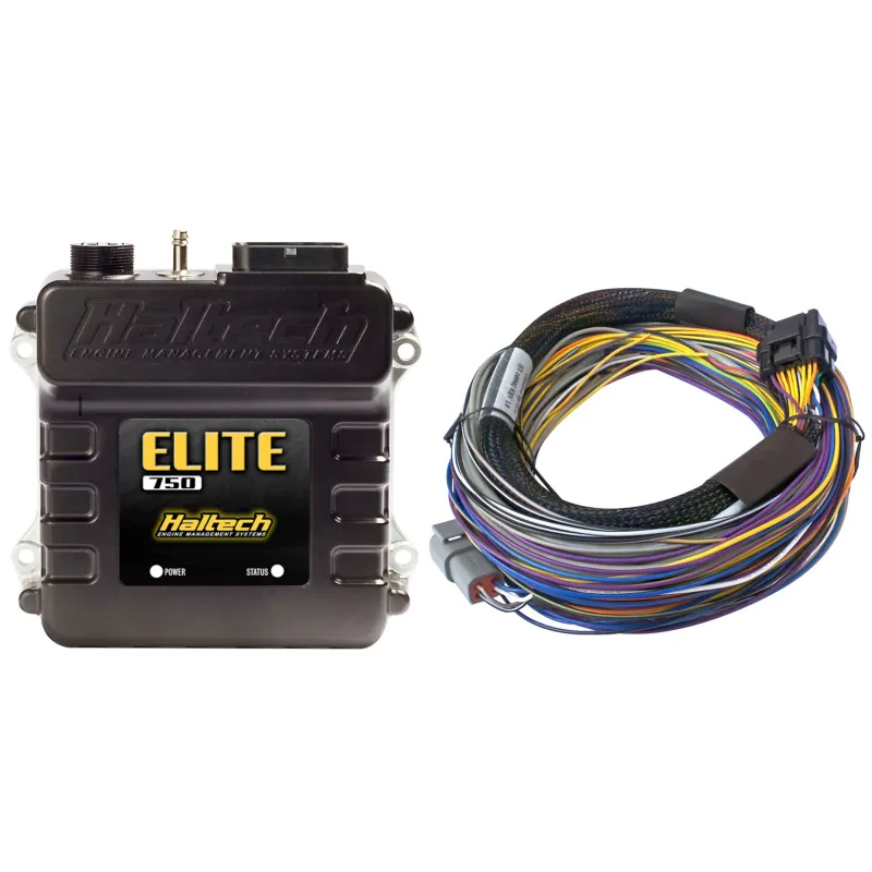 Haltech Elite 750 Basic Universal Wire-In Harness ECU Kit