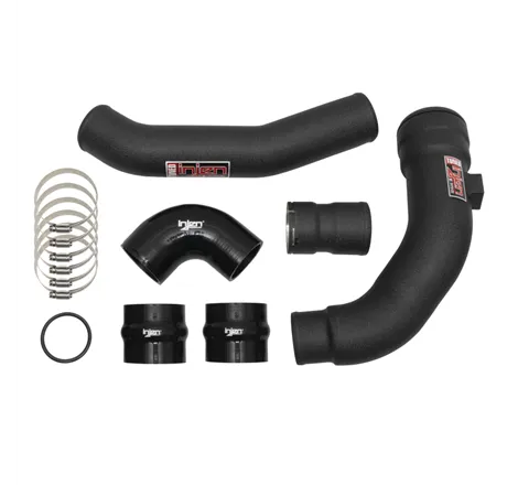 Injen 17-22 Ford F250/F/350/F-450/F-550 V8-6.7L Turbo Diesel Wrinkle Black Intercooler Piping Kit