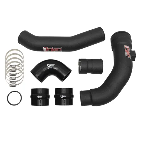 Injen 17-22 Ford F250/F/350/F-450/F-550 V8-6.7L Turbo Diesel Wrinkle Black Intercooler Piping Kit