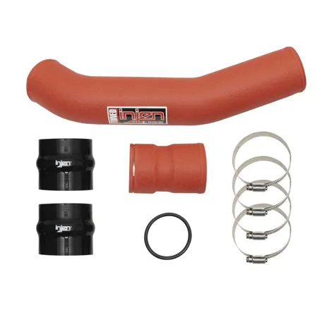 Injen 17-22 Ford F250/F/350/F-450/F-550 V8-6.7L Turbo Diesel Wrnkl Red Intercooler Hot Side Piping