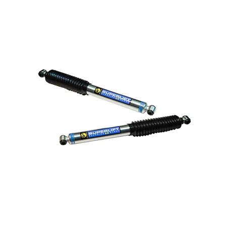 Superlift Dual Steering Stabilizer Cylinder Replacement Kit - w/ SS by Bilstein Cylinders