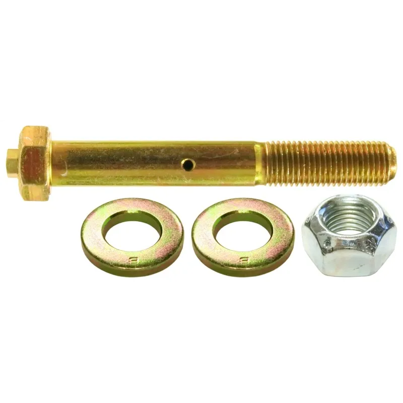 RockJock Greaseable Bolt w/ Hardware 7/16in Thread X 3 1/4in Long Flat Zerk Fitting