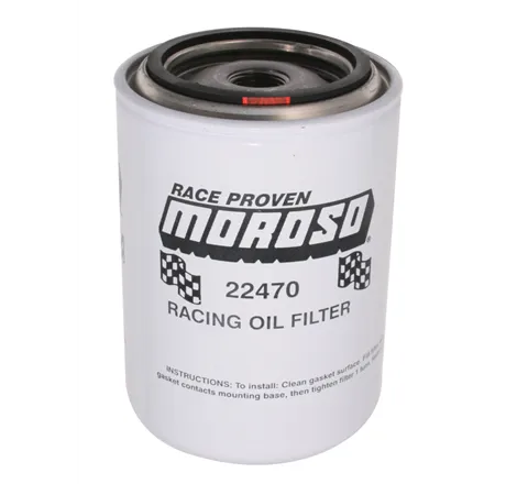 Moroso Ford/Mopar/Import 3/4in Thread 5-1/4in Tall Oil Filter - Racing