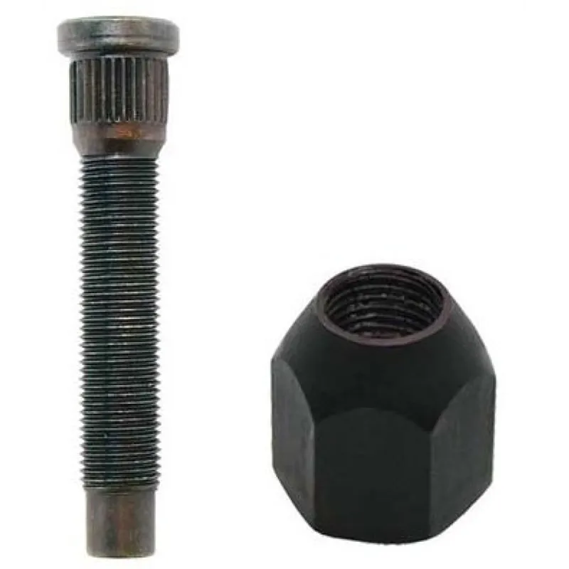 Moroso Wheel Stud & Lug Nut Kit - 1/2in-20 x 3in - .594in Diameter