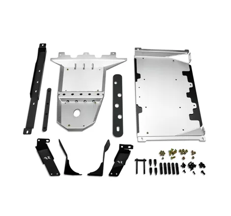 Rugged Ridge 18-23 Jeep Wrangler JLU 4dr Alum. Skid Plate for Engine/Trans - Tex. Blk