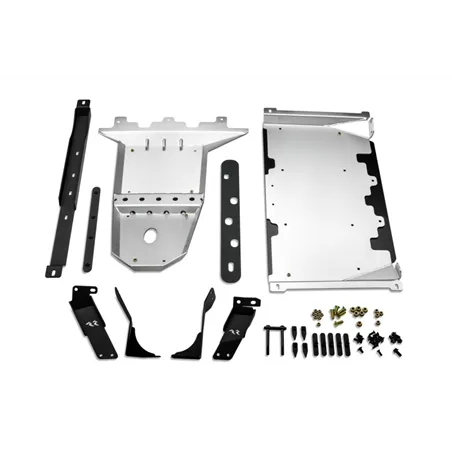 Rugged Ridge 18-23 Jeep Wrangler JLU 4dr Alum. Skid Plate for Engine/Trans - Tex. Blk