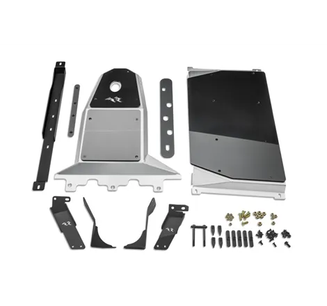 Rugged Ridge 18-23 Jeep Wrangler JLU 4dr Alum. Skid Plate for Engine/Trans - Tex. Blk