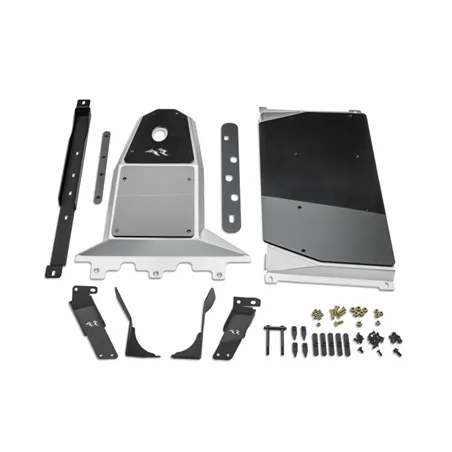 Rugged Ridge 18-23 Jeep Wrangler JLU 4dr Alum. Skid Plate for Engine/Trans - Tex. Blk