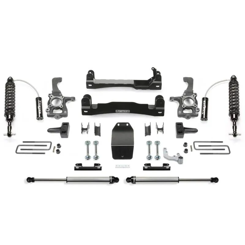 Fabtech 15-20 Ford F150 4WD 4in Perf Sys w/Dlss 2.5 C/O Resi & Rr Dlss