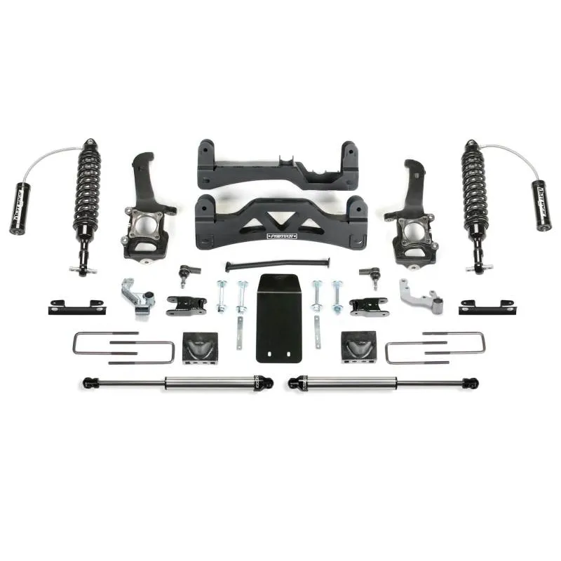 Fabtech 2014 Ford F150 4WD 6in Perf Sys w/Dlss 2.5 C/O Resi & Rr Dlss