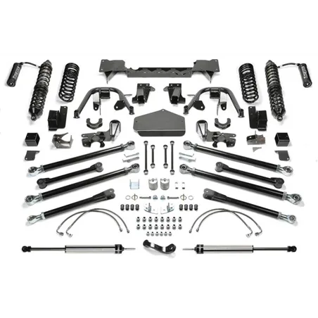 Fabtech 07-18 Jeep JK 4-Door 3in Crawler C/O w/Dlss 2.5 C/O Resi & Rr Dlss