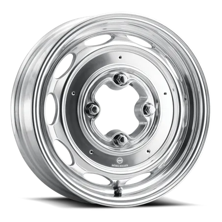 Mobelwagen MW-430P Interceptor 15x5.5in / 4x130 BP / 20mm Offset / 85.85mm Bore - Polished Wheel