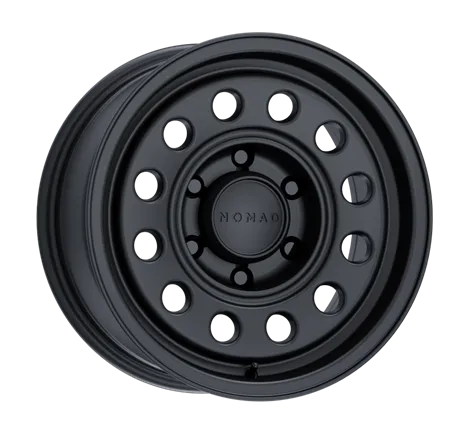 Nomad N501SB Convoy 17x8.5in / 6x139.7 BP / -10mm Offset / 106.1mm Bore - Satin Black Wheel