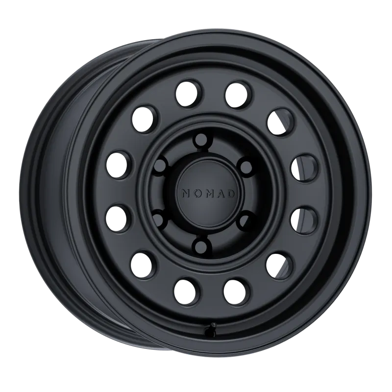 Nomad N501SB Convoy 17x8.5in / 6x139.7 BP / -10mm Offset / 106.1mm Bore - Satin Black Wheel