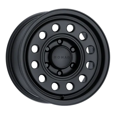 Nomad N501SB Convoy 17x8.5in / 6x139.7 BP / -10mm Offset / 106.1mm Bore - Satin Black Wheel