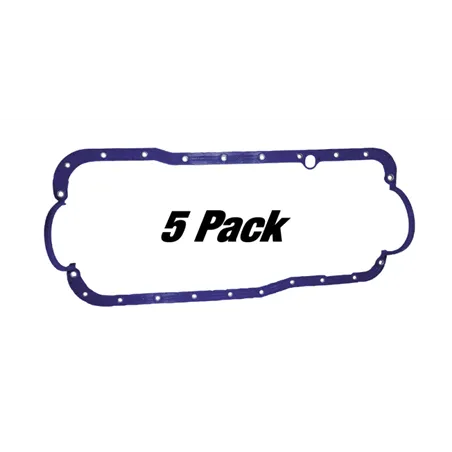 Moroso Ford 351W Late Model Oil Pan Gasket - One Piece - Reinforced Steel (5 Pack)