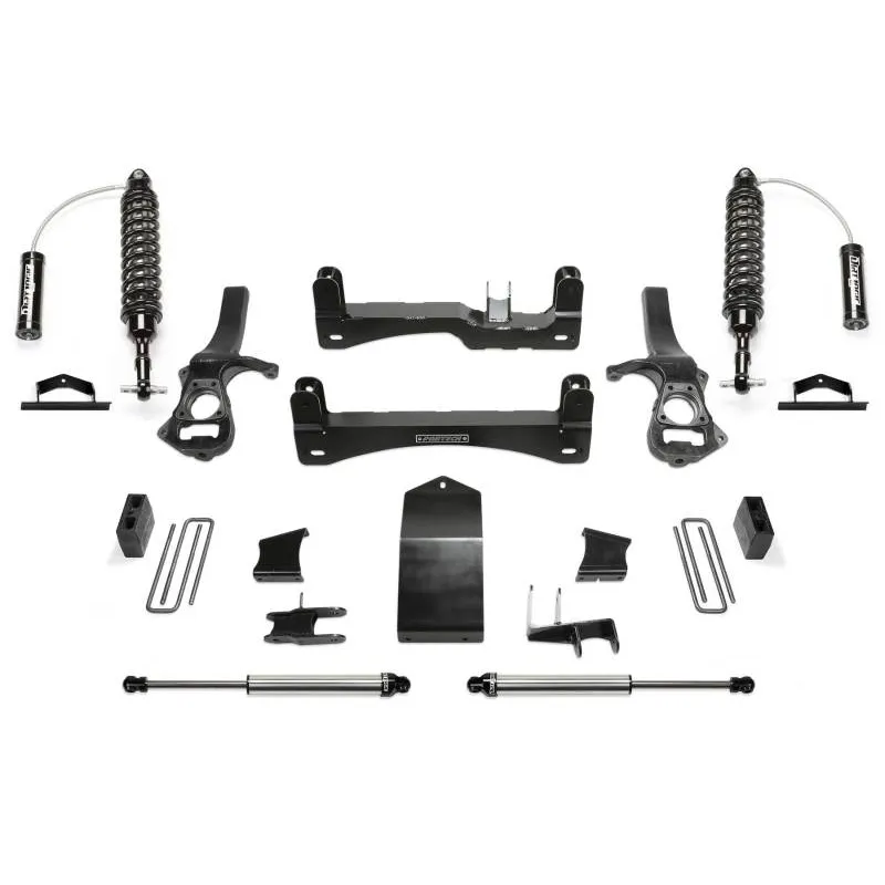 Fabtech 19-20 GM C/K1500 P/U w/Trail Boss/At4 Pkg 4in Perf Sys w/Dl 2.5 Resi & 2.25