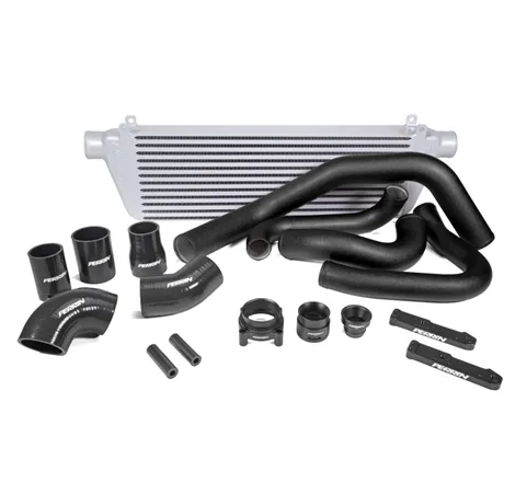 Perrin 22-23 Subaru WRX Front Mount Intercooler Kit (Black Tubes & Silver Core)