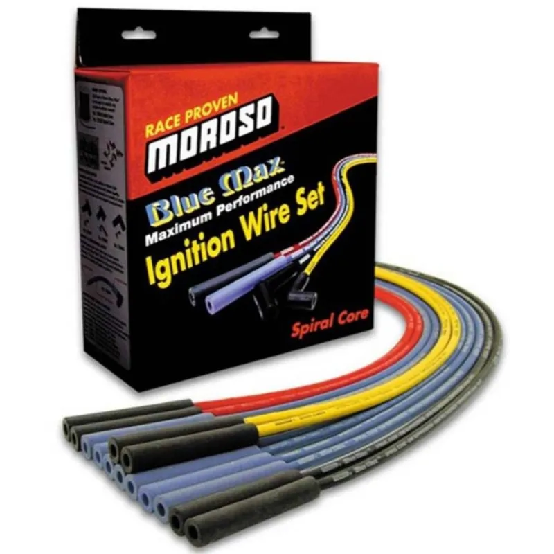 Moroso Custom Ignition Wire Set - Blue Max - Spiral Core