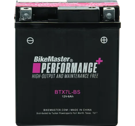 BikeMaster BTX7L-BS Battery