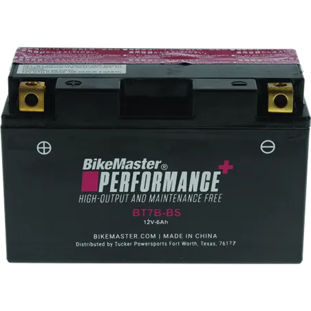 BikeMaster BT7B-BS Battery