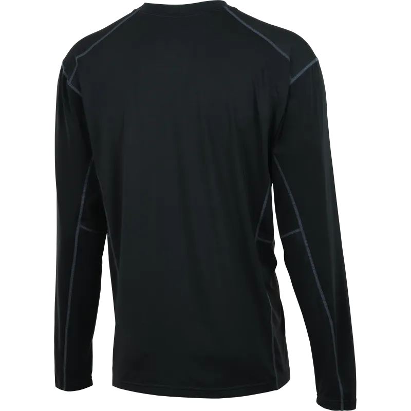 FIRSTGEAR Base Layer Shirt Lightweight Long-Sleeve Dark Grey - Small