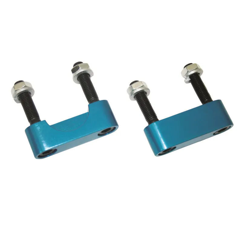 Moroso Ford (w/9in Ring Gear) U-Joint Girdle - Light Blue Anodized - Set