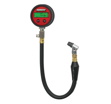 Moroso Tire Pressure Gauge 0-60psi - Digital Backlit