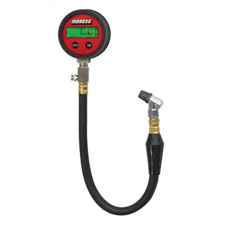 Moroso Tire Pressure Gauge 0-60psi - Digital Backlit