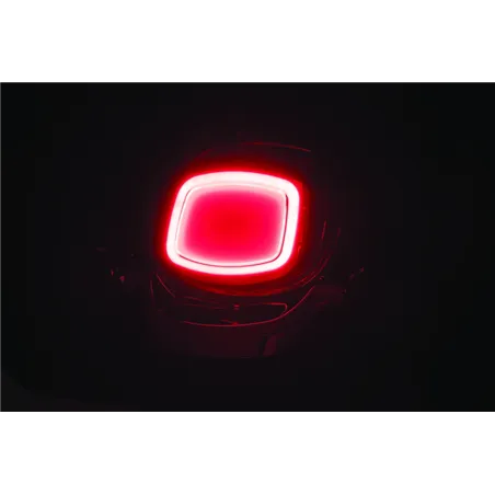 Kuryakyn Tracer LED Taillight Red Lens Without License Light