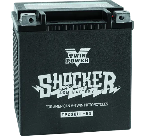 Twin Power YTX-30L Shocker Battery Replaces H-D 66010-97A 430 CCA