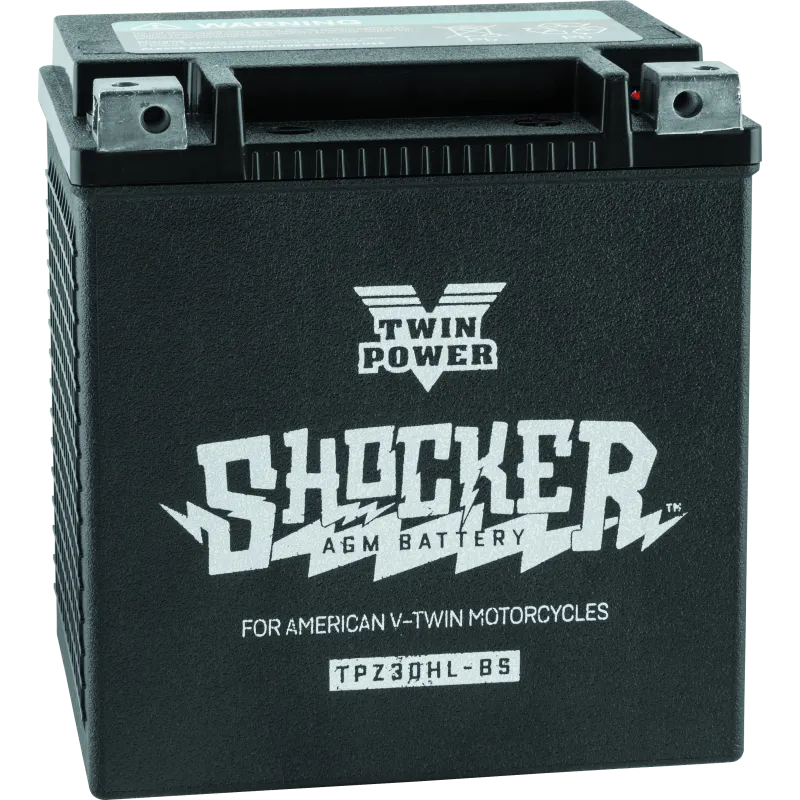 Twin Power YTX-30L Shocker Battery Replaces H-D 66010-97A 430 CCA