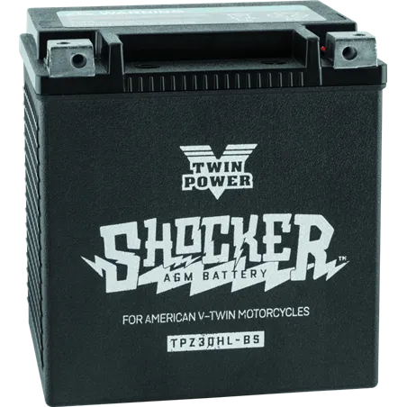 Twin Power YTX-30L Shocker Battery Replaces H-D 66010-97A 430 CCA