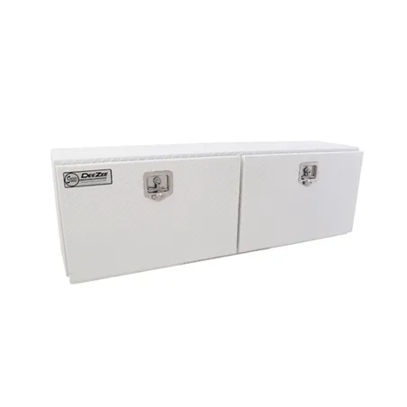 Deezee Universal Tool Box - Specialty 60In Topsider White BT Alum