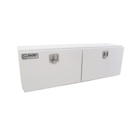 Deezee Universal Tool Box - Specialty 60In Topsider White BT Alum