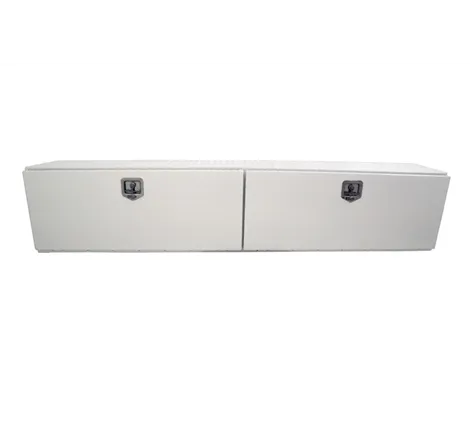 Deezee Universal Tool Box - Specialty 96In Topsider White BT Alum