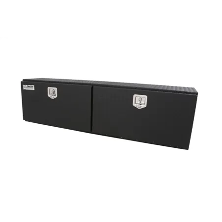 Deezee Universal Tool Box - Specialty Topsider Black BT Alum