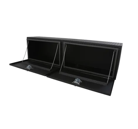 Deezee Universal Tool Box - Specialty Topsider Black BT Alum