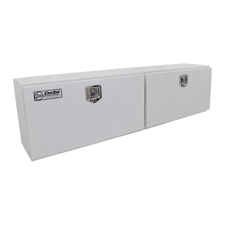 Deezee Universal Tool Box - Specialty Topsider White BT Alum