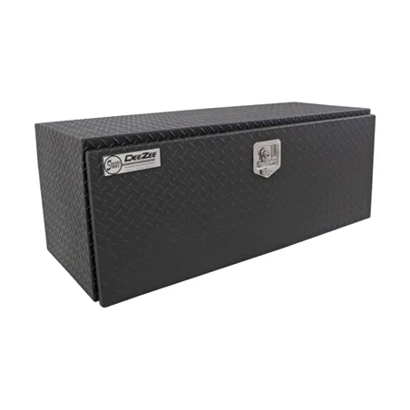 Deezee Universal Tool Box - Specialty Underbed Black BT Alum 48X20X18 (Txt Blk)