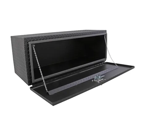 Deezee Universal Tool Box - Specialty Underbed Black BT Alum 48X20X18 (Txt Blk)