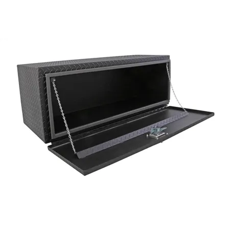 Deezee Universal Tool Box - Specialty Underbed Black BT Alum 48X20X18 (Txt Blk)