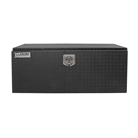 Deezee Universal Tool Box - Specialty Underbed Black BT Alum 48X20X18 (Txt Blk)