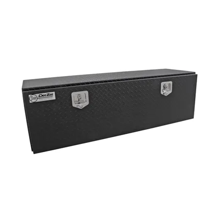 Deezee Universal Tool Box - Specialty Underbed Black BT Alum 60X20X18 (Txt Blk)